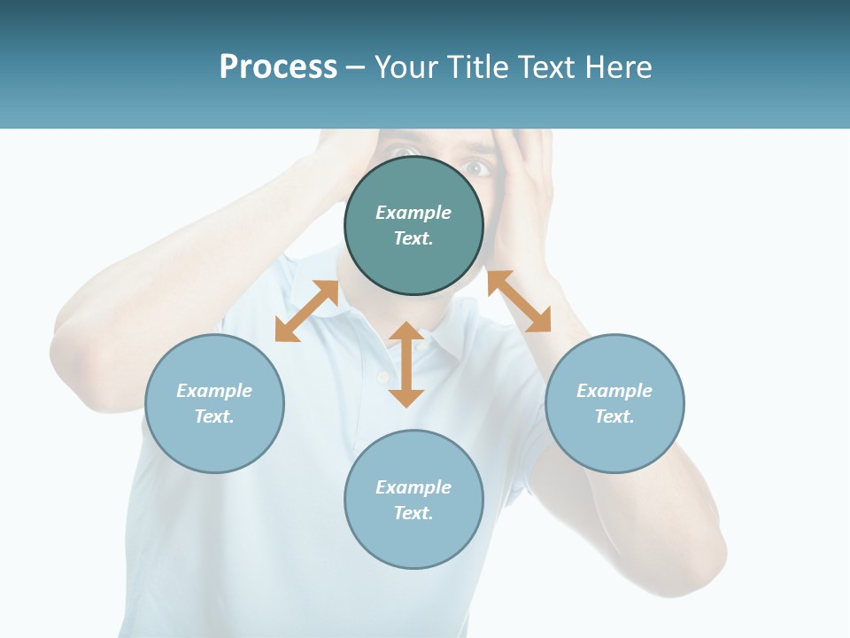 The Man Is Shocked PowerPoint Template