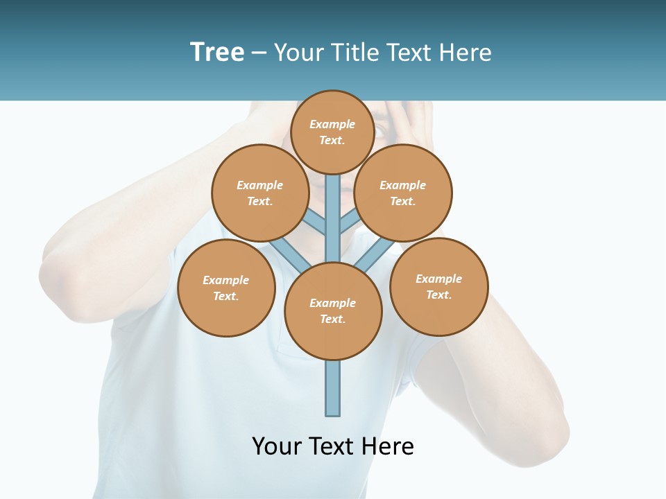 The Man Is Shocked PowerPoint Template