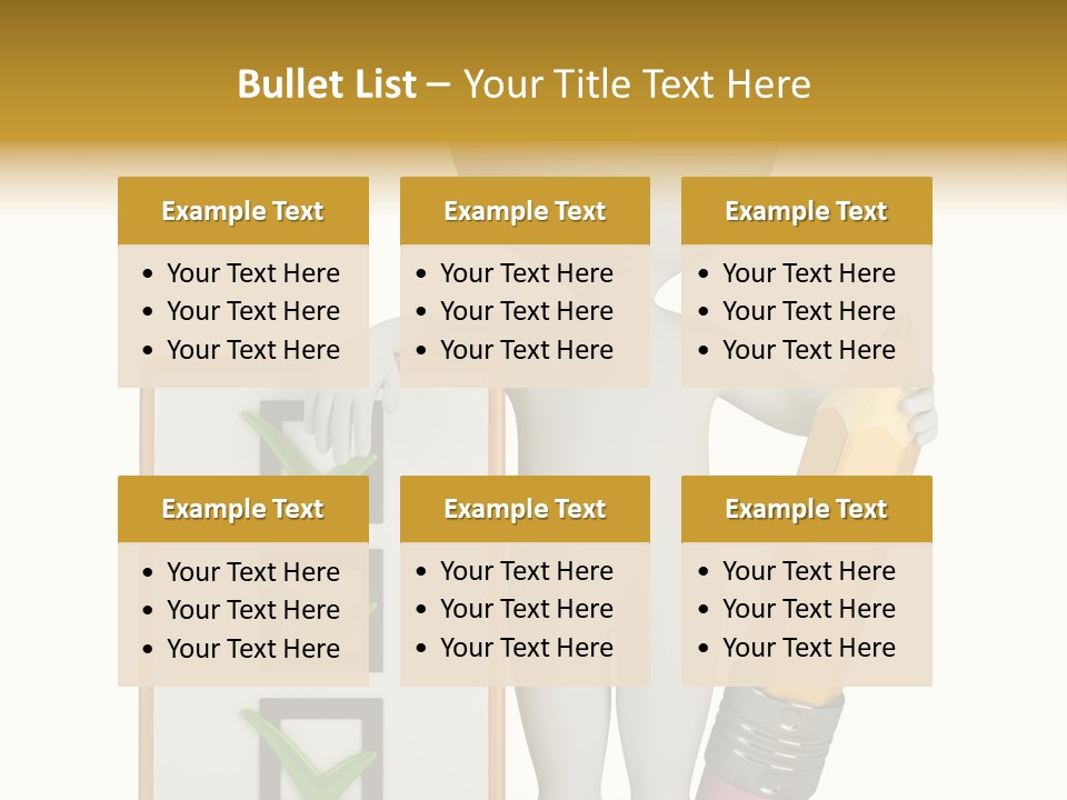 List Of Completed Tasks PowerPoint Template