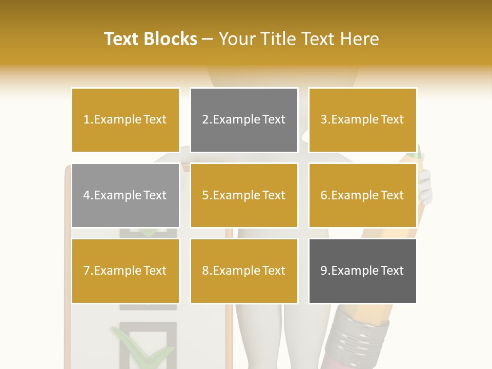 List Of Completed Tasks PowerPoint Template
