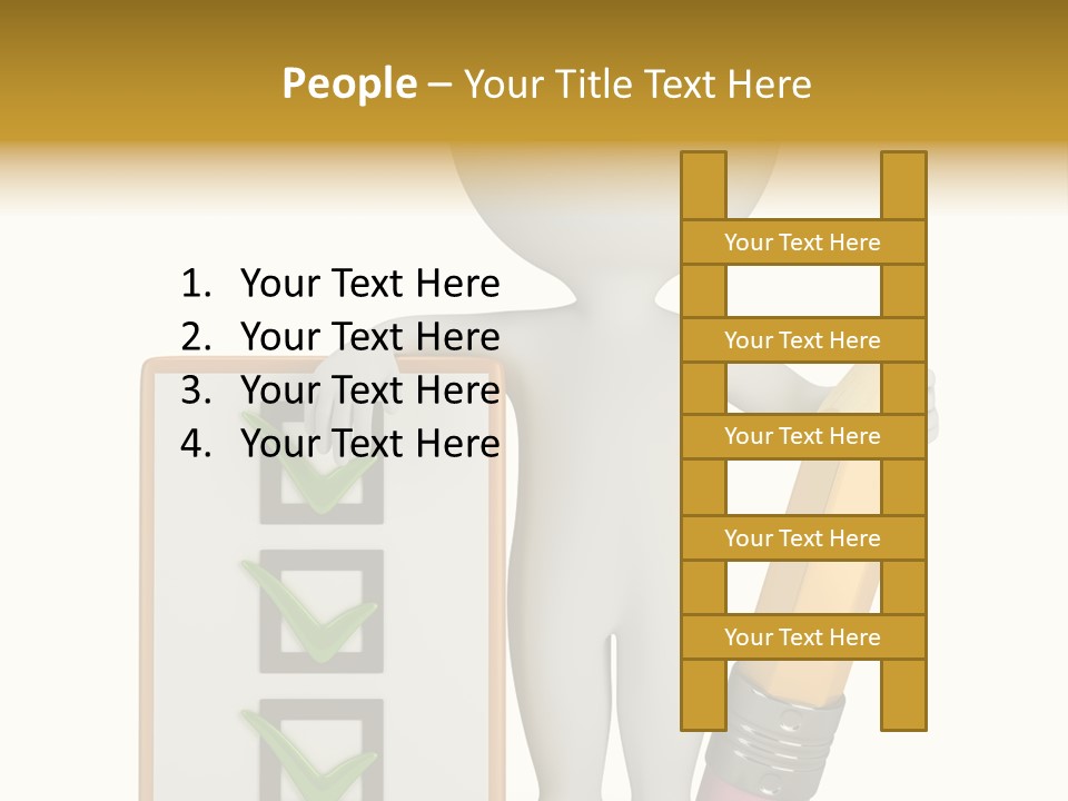 List Of Completed Tasks PowerPoint Template