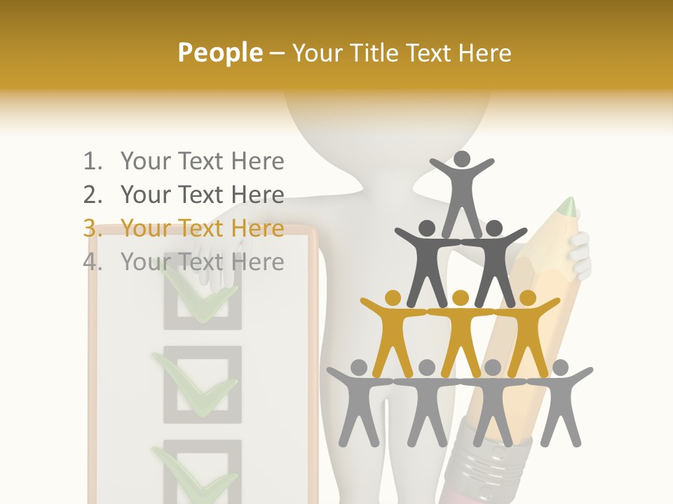 List Of Completed Tasks PowerPoint Template