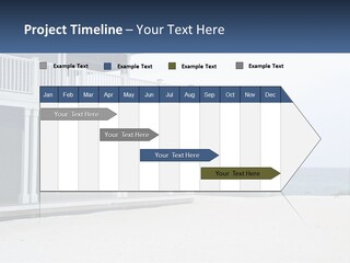 Interior Of A Two-Storey House PowerPoint Template