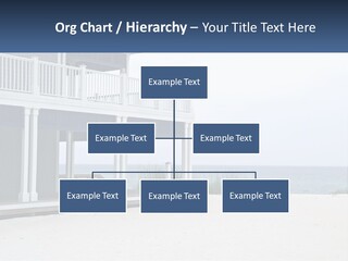 Interior Of A Two-Storey House PowerPoint Template