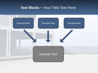 Interior Of A Two-Storey House PowerPoint Template