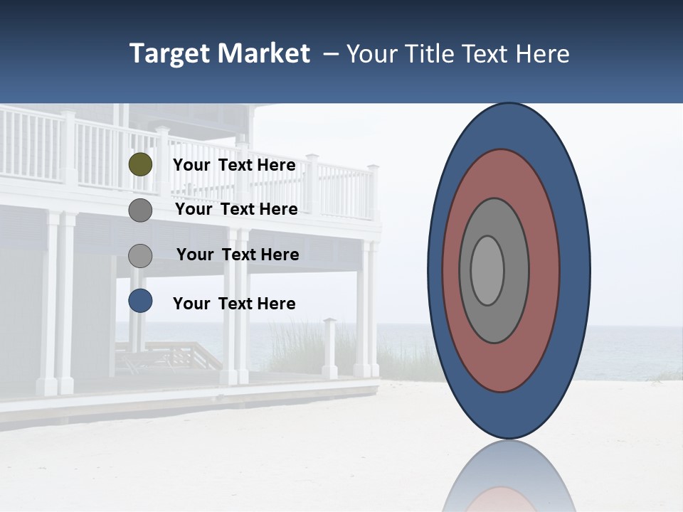 Interior Of A Two-Storey House PowerPoint Template