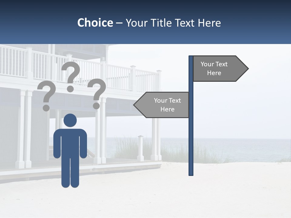 Interior Of A Two-Storey House PowerPoint Template