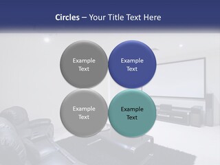 Living Room Interior PowerPoint Template