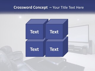 Living Room Interior PowerPoint Template