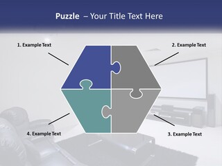 Living Room Interior PowerPoint Template