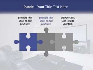 Living Room Interior PowerPoint Template