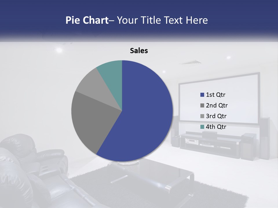 Living Room Interior PowerPoint Template