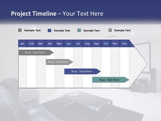 Living Room Interior PowerPoint Template