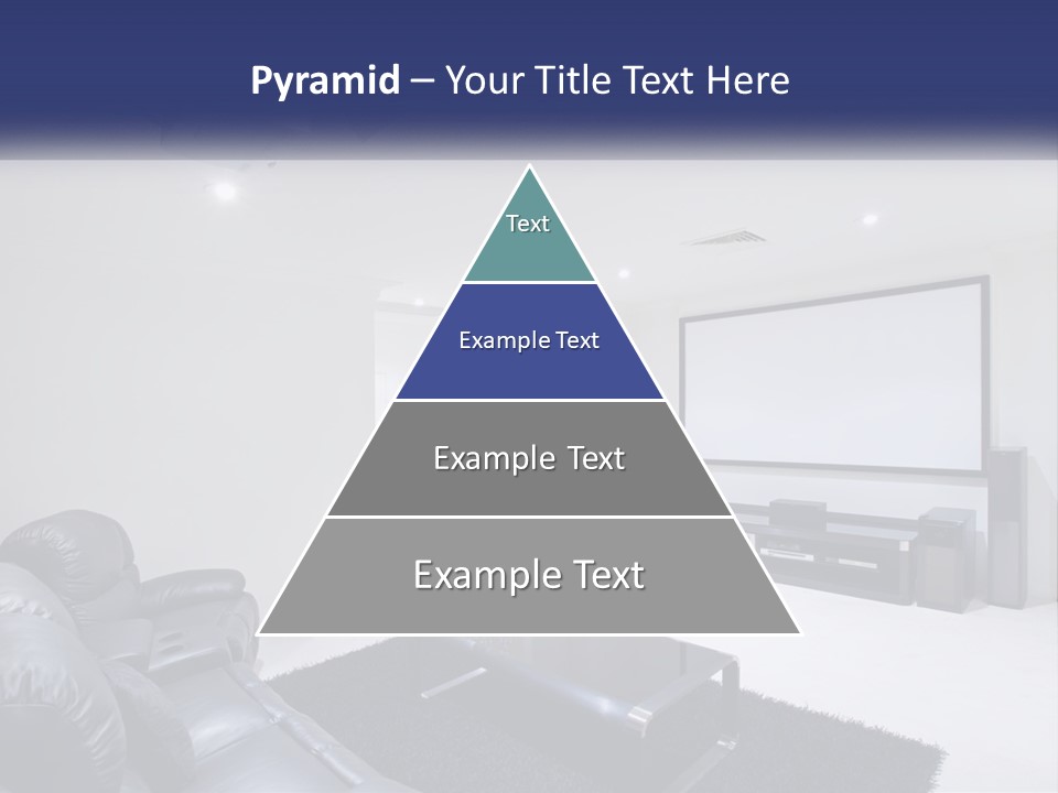 Living Room Interior PowerPoint Template