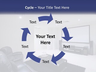 Living Room Interior PowerPoint Template