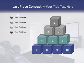 Living Room Interior PowerPoint Template