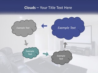 Living Room Interior PowerPoint Template