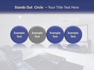 Living Room Interior PowerPoint Template