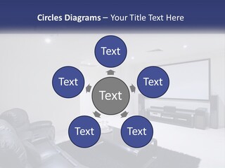 Living Room Interior PowerPoint Template