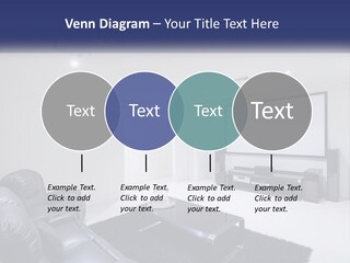 Living Room Interior PowerPoint Template