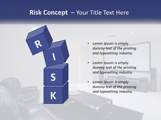 Living Room Interior PowerPoint Template