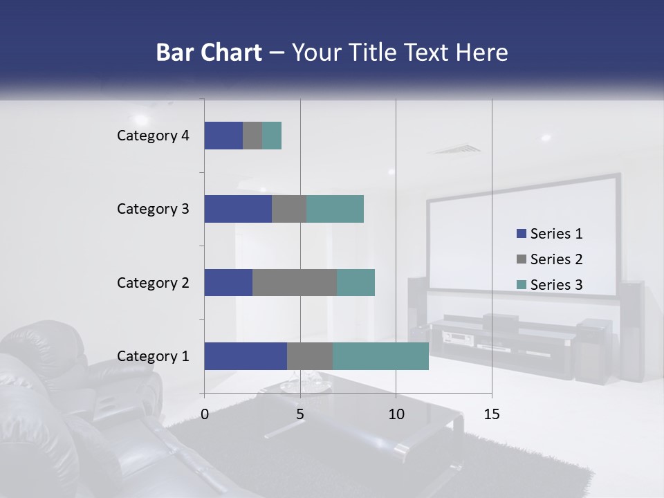 Living Room Interior PowerPoint Template