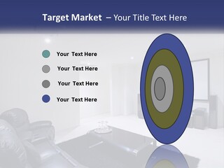 Living Room Interior PowerPoint Template