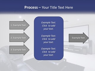 Living Room Interior PowerPoint Template