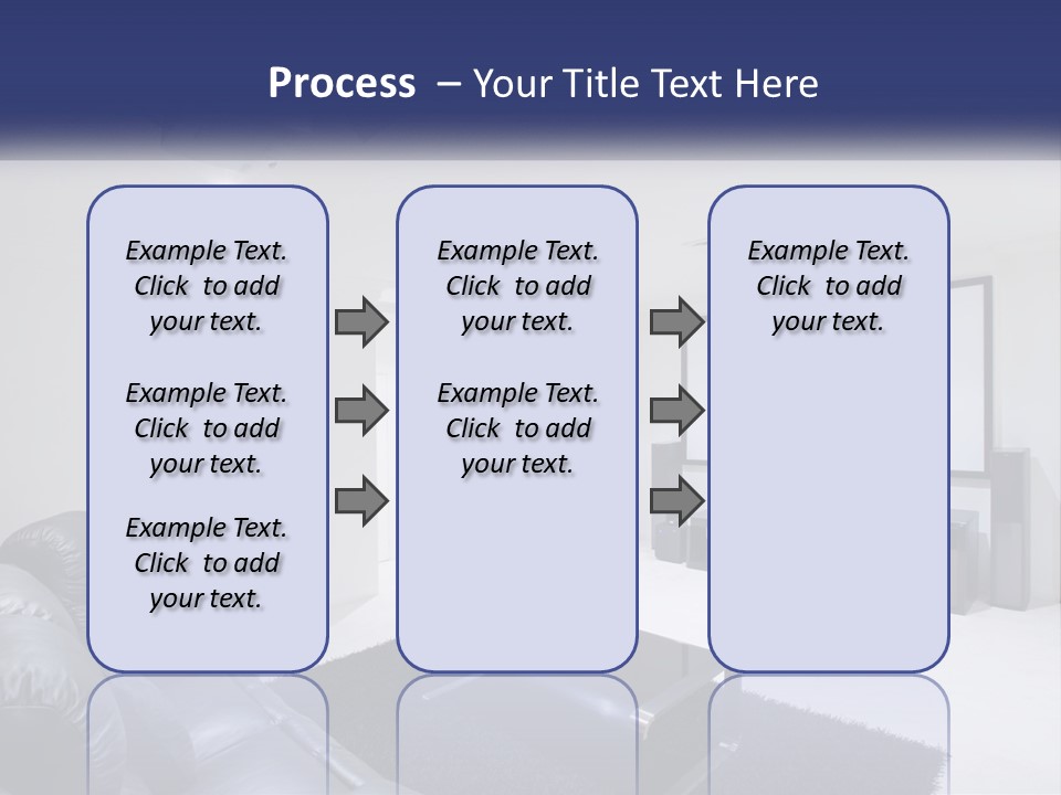 Living Room Interior PowerPoint Template