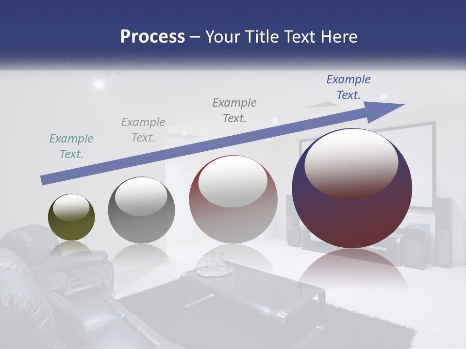 Living Room Interior PowerPoint Template