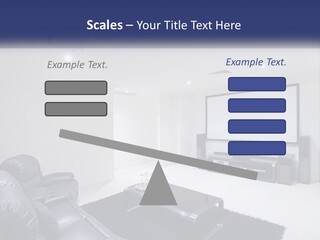 Living Room Interior PowerPoint Template