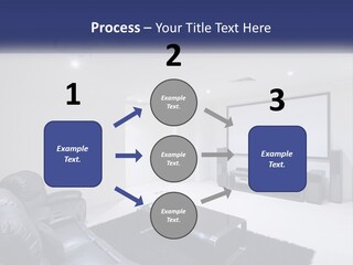 Living Room Interior PowerPoint Template