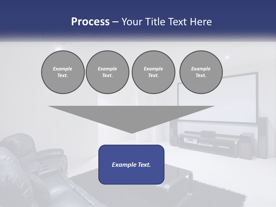 Living Room Interior PowerPoint Template