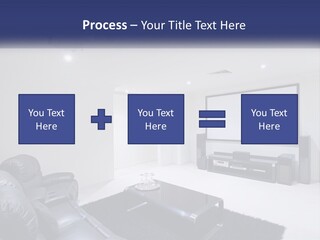 Living Room Interior PowerPoint Template