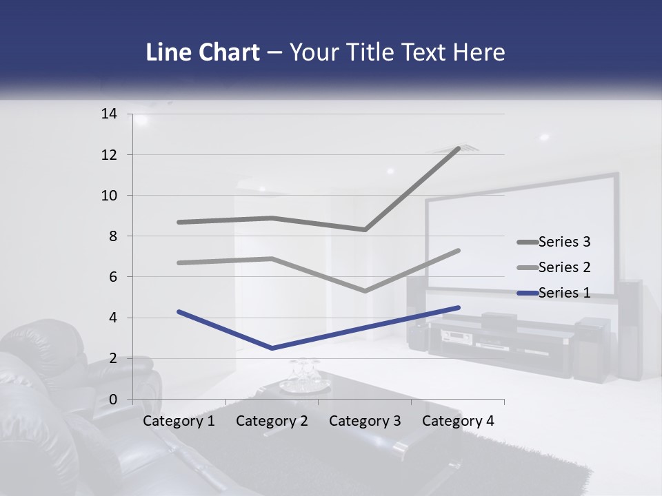 Living Room Interior PowerPoint Template