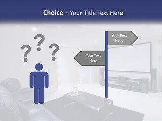 Living Room Interior PowerPoint Template