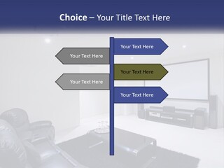 Living Room Interior PowerPoint Template