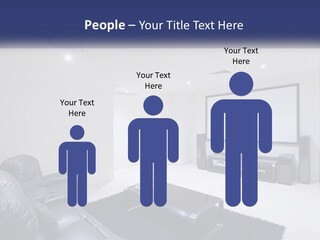 Living Room Interior PowerPoint Template