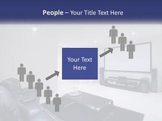 Living Room Interior PowerPoint Template