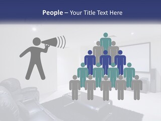 Living Room Interior PowerPoint Template