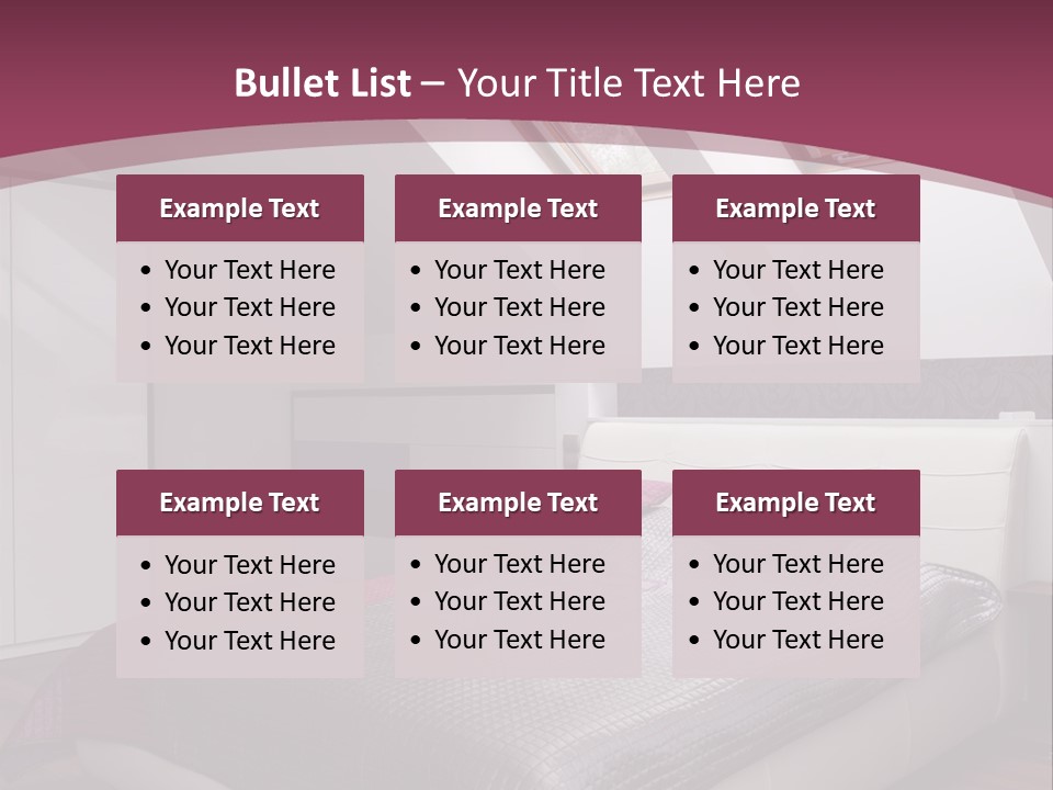 Bedroom Interior PowerPoint Template