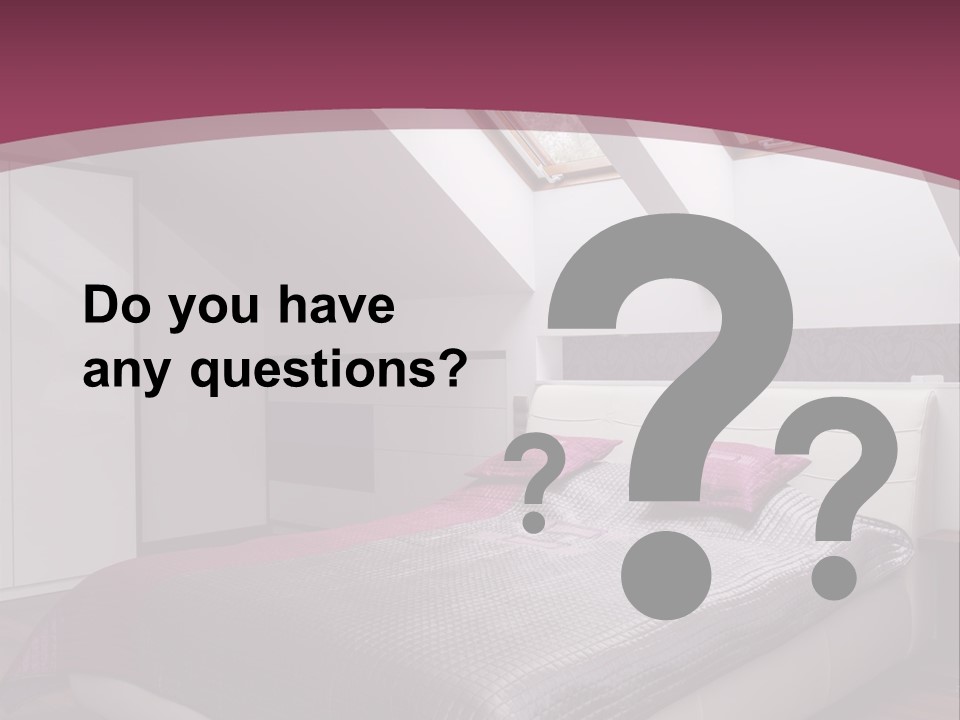 Bedroom Interior PowerPoint Template