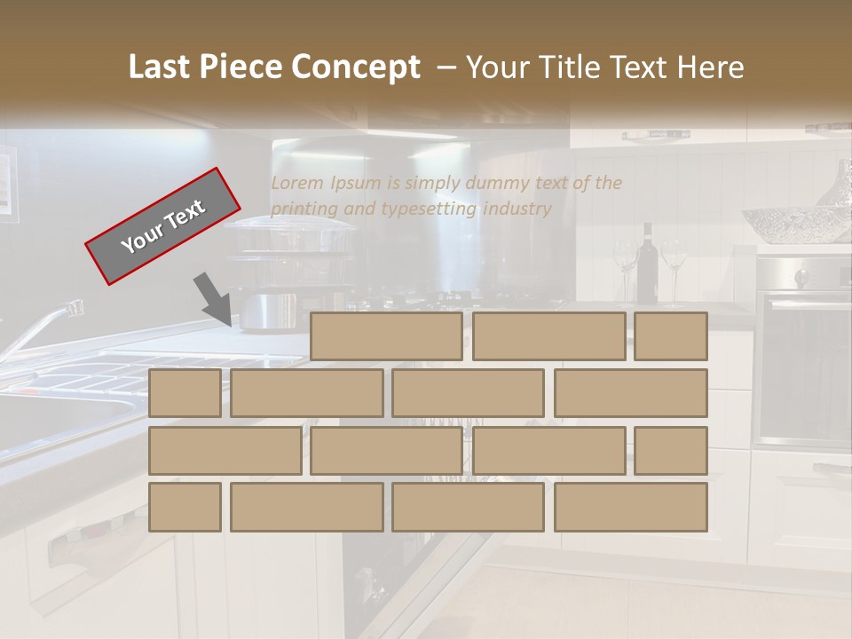 Kitchen Interior PowerPoint Template