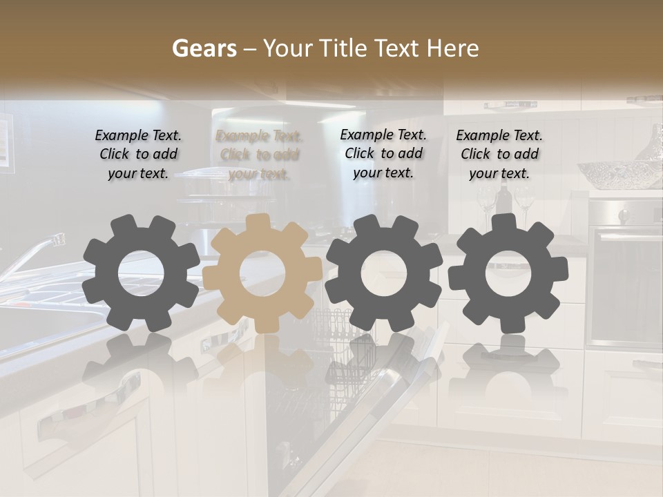 Kitchen Interior PowerPoint Template