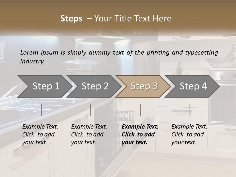 Kitchen Interior PowerPoint Template