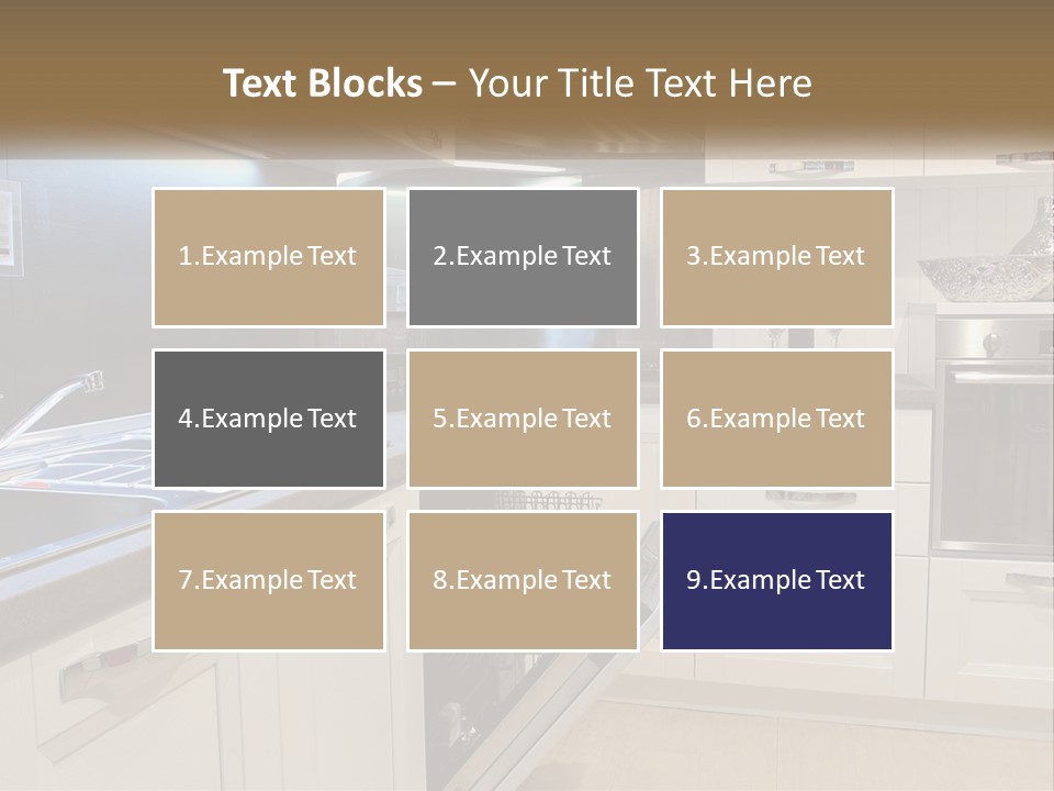 Kitchen Interior PowerPoint Template