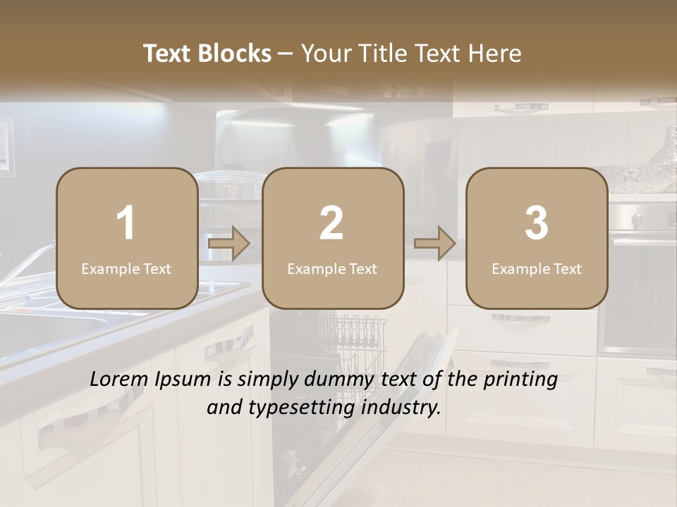 Kitchen Interior PowerPoint Template
