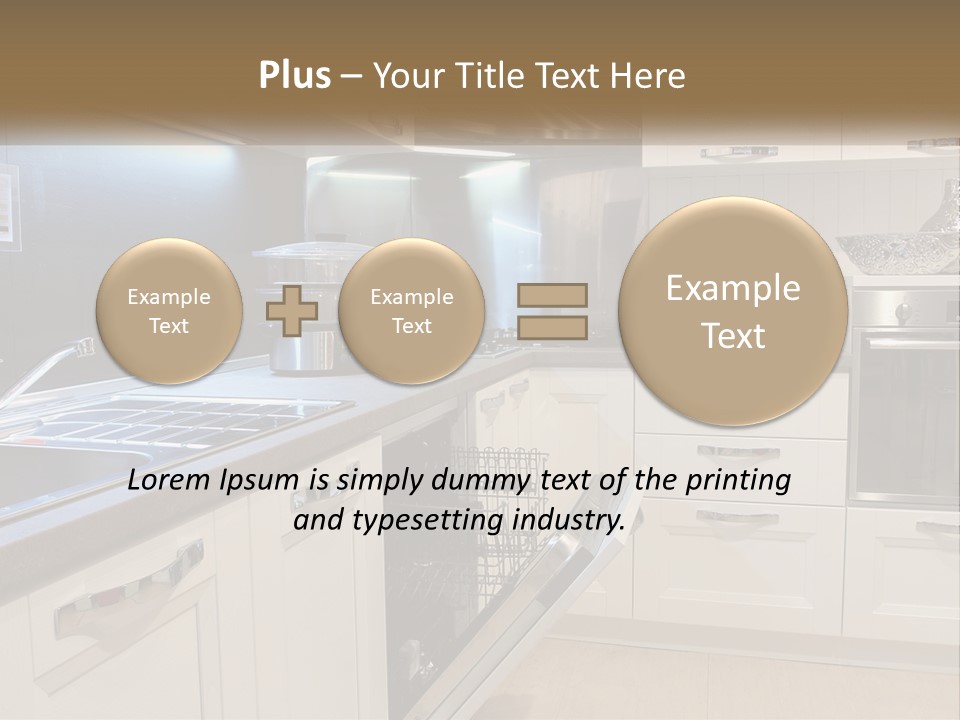 Kitchen Interior PowerPoint Template