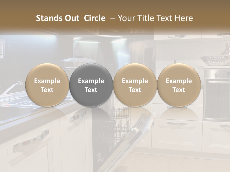 Kitchen Interior PowerPoint Template