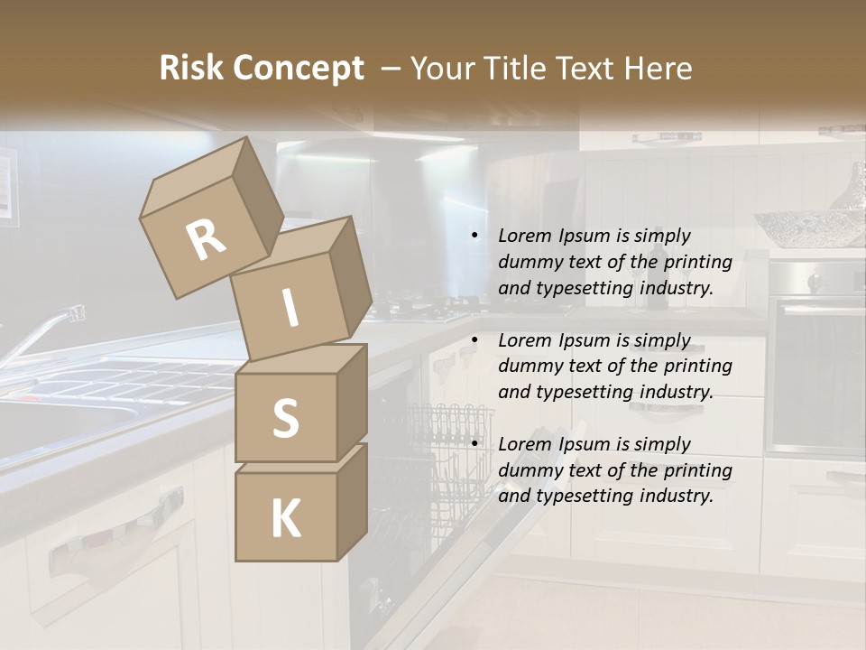 Kitchen Interior PowerPoint Template